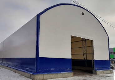 Тентовый склад В12х30 Ивантеевка, серия «Вертикаль»