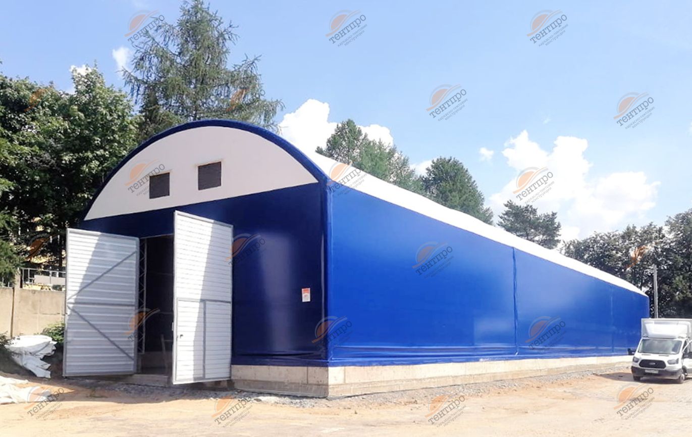 Тентовый склад В10х40 Ивантеевка, серия «Вертикаль»