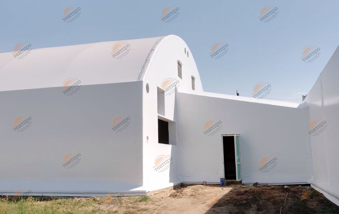 Тентовый склад В17х26 Краснодар, серия «Вертикаль»