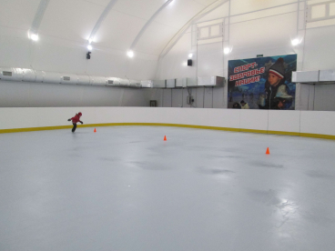 Тентовое спортивное сооружение В18х35 Красноусольск, серия «Вертикаль»