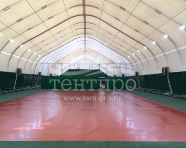 Тентовое спортивное сооружение Д18х72. Пермь, серия «Динамика»