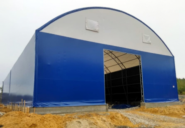 Тентовый склад В15х32 Тульская область, серия «Вертикаль»