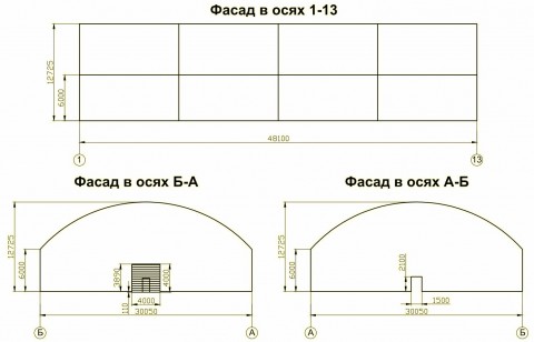Продается готовый каркасно-тентовый ангар 30х48 — фото 6